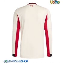 Maglie da calcio Liverpool Seconda Maglia 2025-26 Manica Lunga